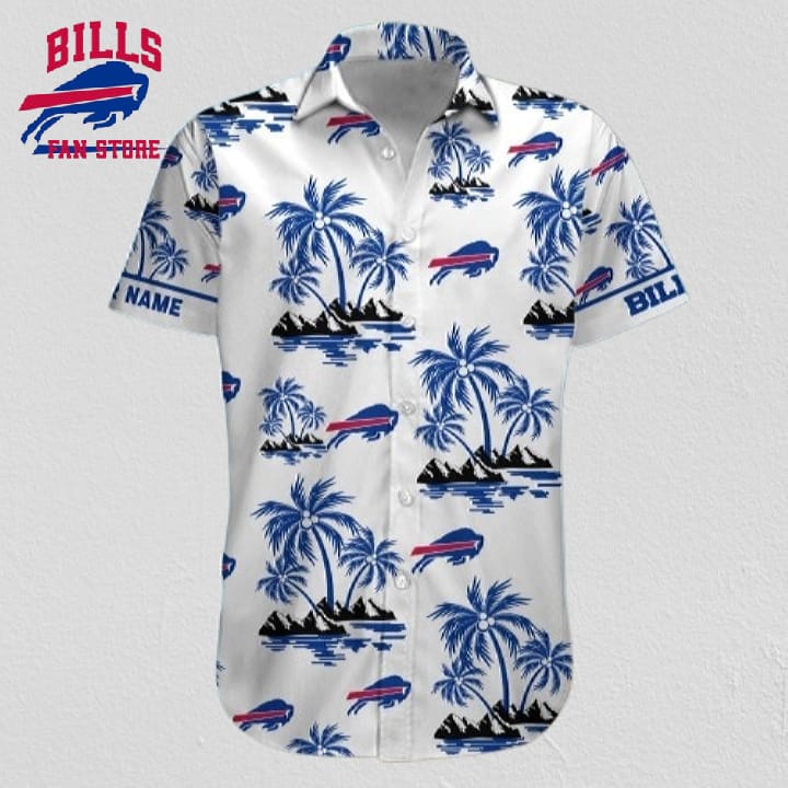 NFL Buffalo Bills Palm Tree Tropical Summer Hawaiian Shirt