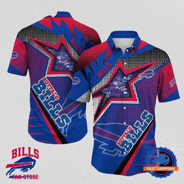 NFL Buffalo Bills Special Football Team Star Hawaiian Shirts