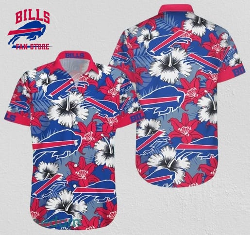 Nfl Football Tshirt Buffalo Bills Aloha Beach Gift Hawaiian Shirt For Men And Women