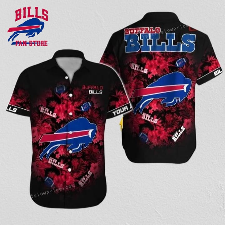 Personalized Buffalo Bills Hawaiian Shirt NFL Football Cheap Button Up Hawaiian Shirt
