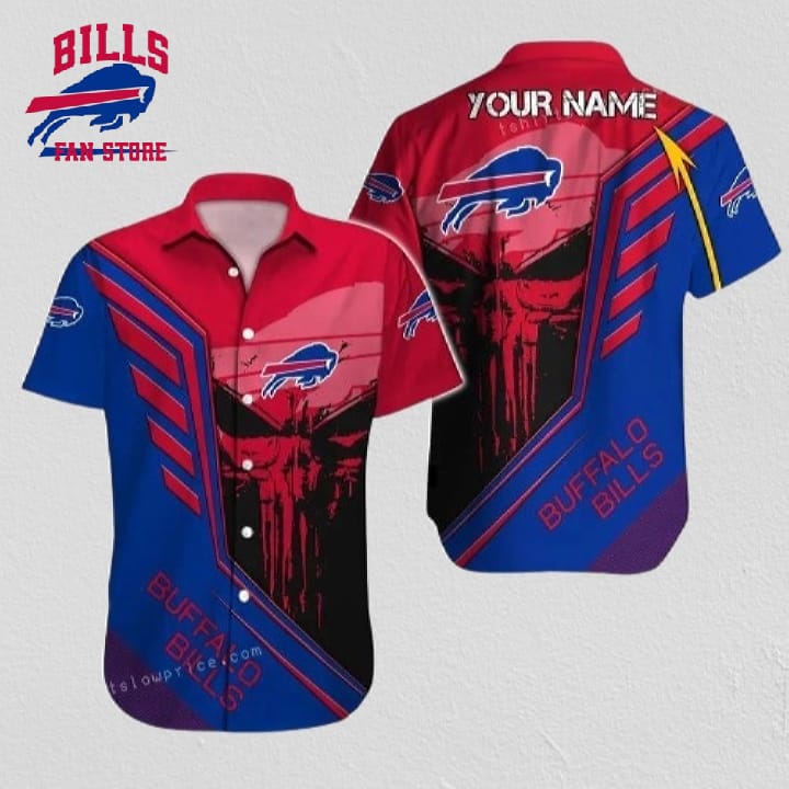 Personalized Buffalo Bills Hawaiian Shirt NFL Football Hawaiian Shirt For Men And Women
