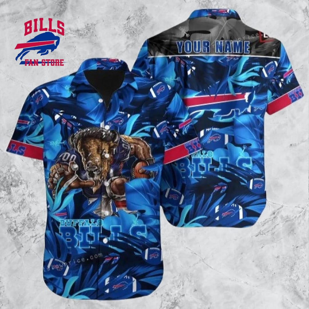 Personalized Buffalo Bills Hawaiian Shirt NFL Football Cheap Hawaiian Shirt