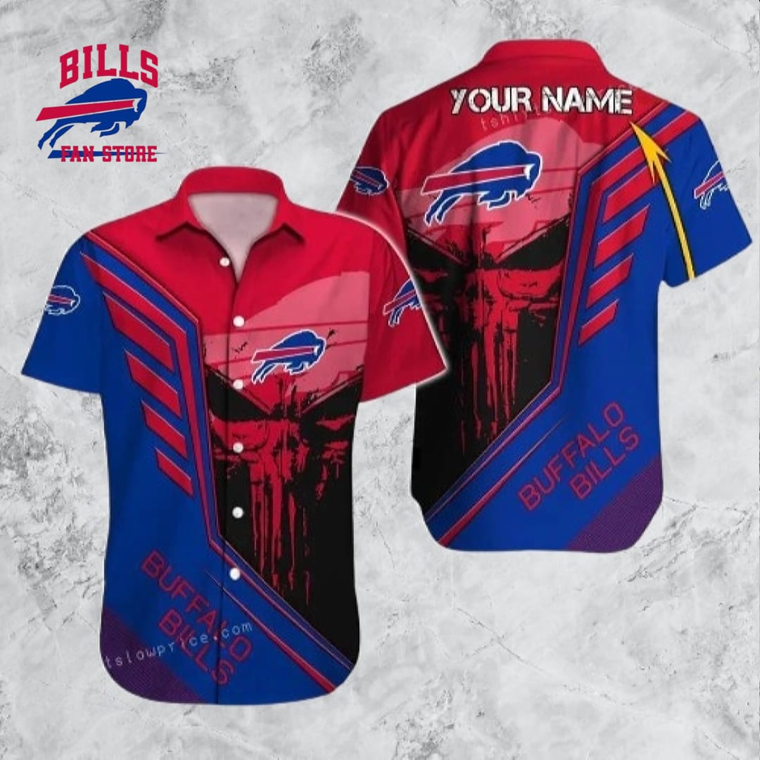Personalized Buffalo Bills Hawaiian Shirt NFL Football Hawaiian Shirt