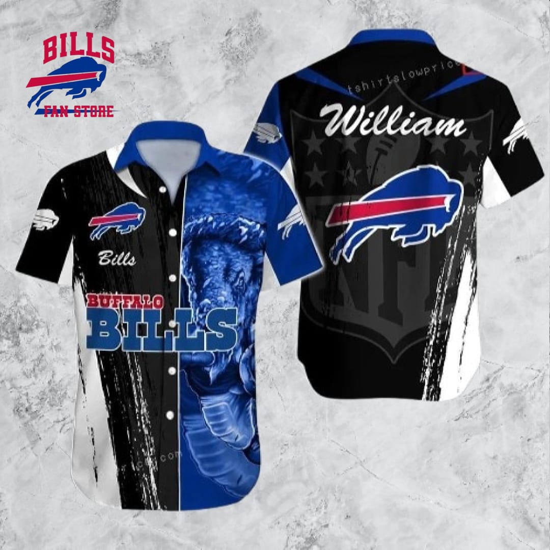 Personalized Buffalo Bills Hawaiian Shirt NFL Football Hawaiian Shirt Man