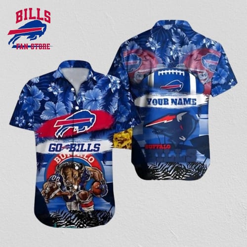 Buffalo Bills Hawaiian Shirt Bold Charge