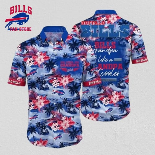 Buffalo Bills Hawaiian Shirt For Cool Grandpa