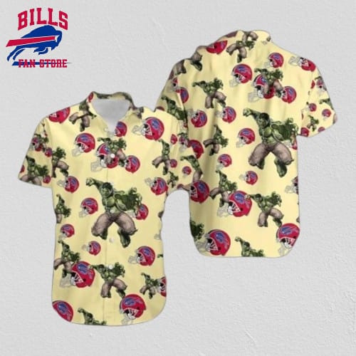 Buffalo Bills Hulk Smash Hawaiian Shirt