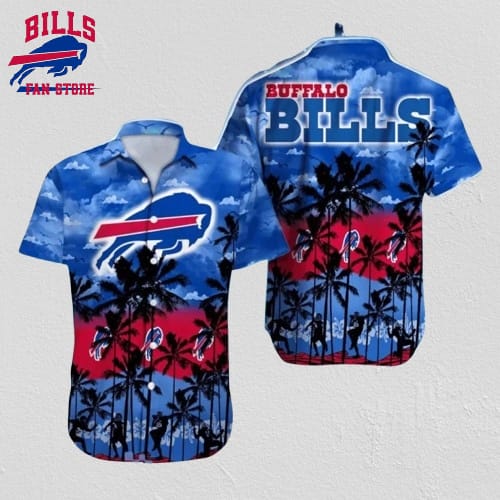 Buffalo Bills Island Breeze Hawaiian Shirt