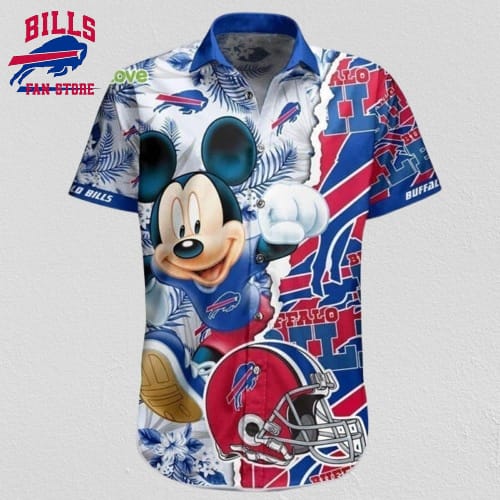 Buffalo Bills Mickey Mouse Hawaiian Shirt Disney NFL Gifts