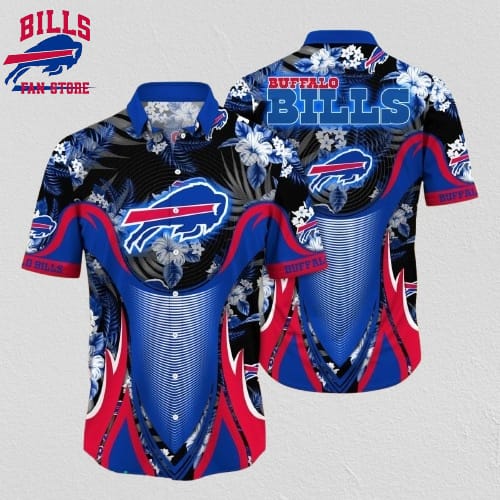 Buffalo Bills NFL Flower Hawaiian Shirt Best Gift For Men And Women Fans