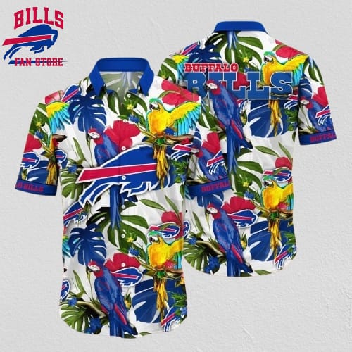 Buffalo Bills NFL Flower Hawaiian Shirt Best Gift Idea For Fans