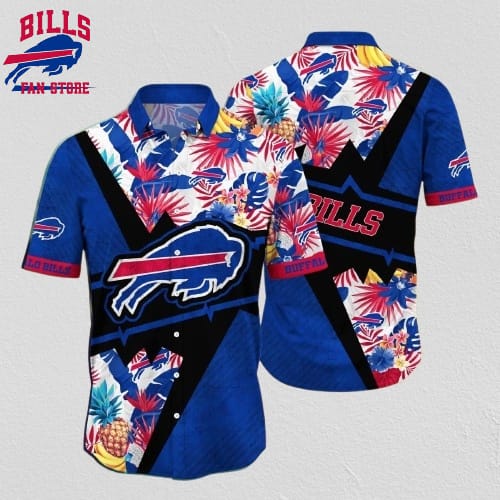 Buffalo Bills NFL Flower Hawaiian Shirt Special Gift For Men And Women Fans
