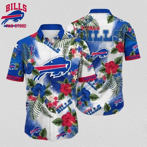 Buffalo Bills NFL Flower Hawaiian Shirt Summer Football