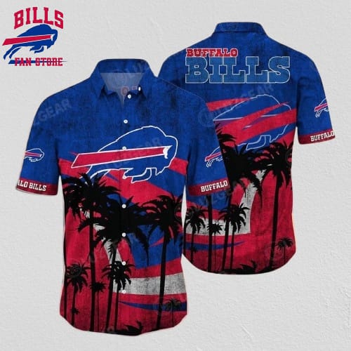 Buffalo Bills NFL Hawaii Shirt Graphic Tropical Patterns Short Sleeve Hot Summer
