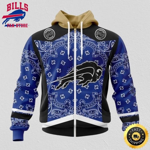 NFL Buffalo Bills All Over Print Zip Hoodie 3D Specialized Classic Style Unisex Hoodie