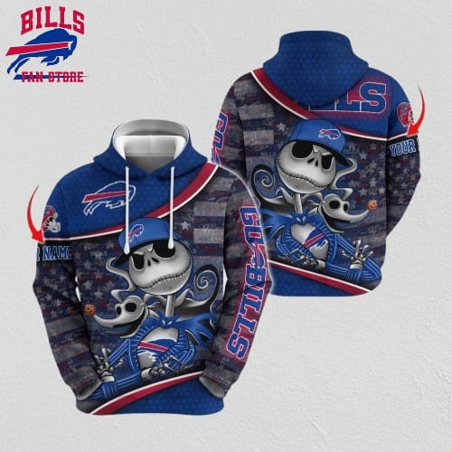 NFL Buffalo Bills Hoodie Jack Custom 3D Hoodie Trending Shirt For This Season