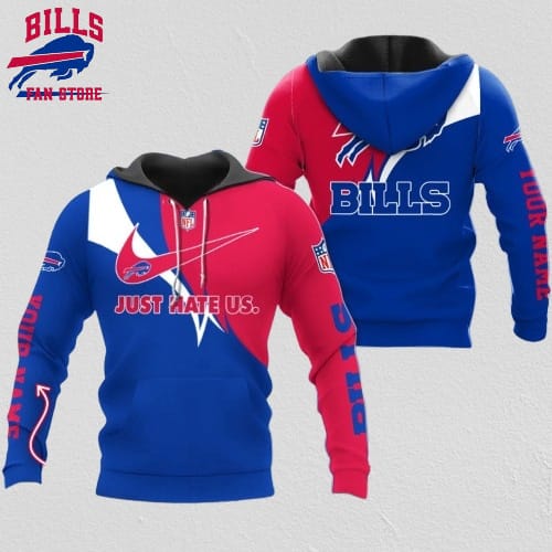 NFL Buffalo Bills Hoodie Just Hate US Sport Hoodie