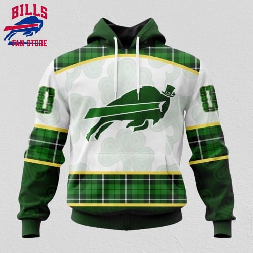 NFL Buffalo Bills Hoodie Special Design 3D Hoodie St Patrick Day