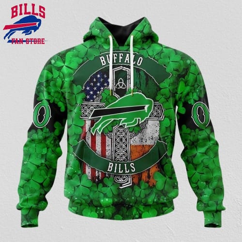 NFL Buffalo Bills Hoodie Special Design Hoodie St Patrick Day