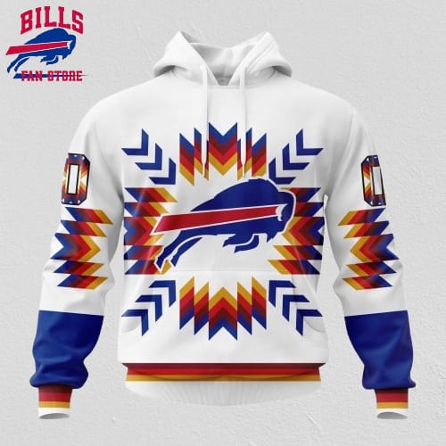 NFL Buffalo Bills Hoodie Special Design With Native Pattern
