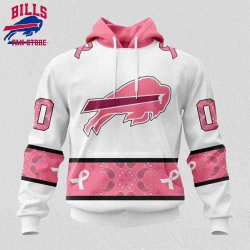 NFL Buffalo Bills Hoodie Special Pink Design Fight Breast Cancer
