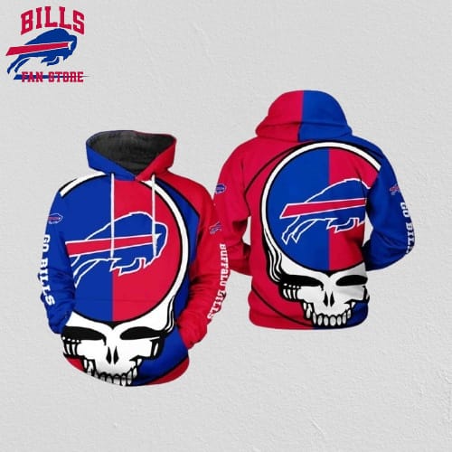 NFL Buffalo Bills 3D Hoodie Printed Grateful Dead Show Team Pride