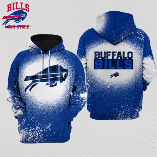 NFL Buffalo Bills All Over Print Christmas Hoodie Football Christmas Hoodie